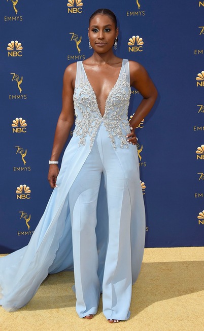 Issa Rae, 2018 Emmys, 2018 Emmy Awards, Red Carpet Fashions